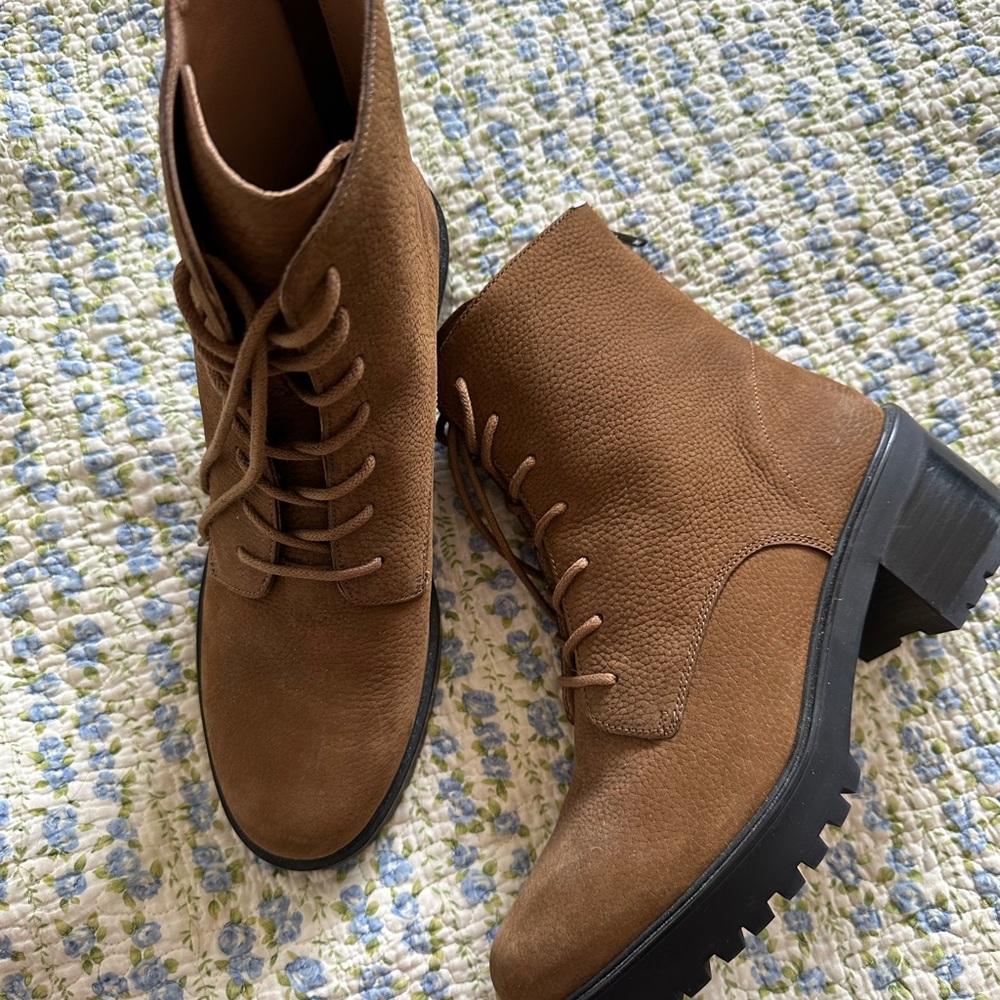 Madewell The Bradley Lace-Up Lugsole Boot